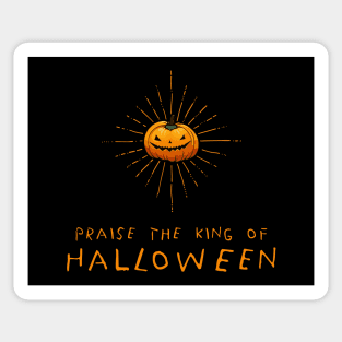 king of halloween Sticker